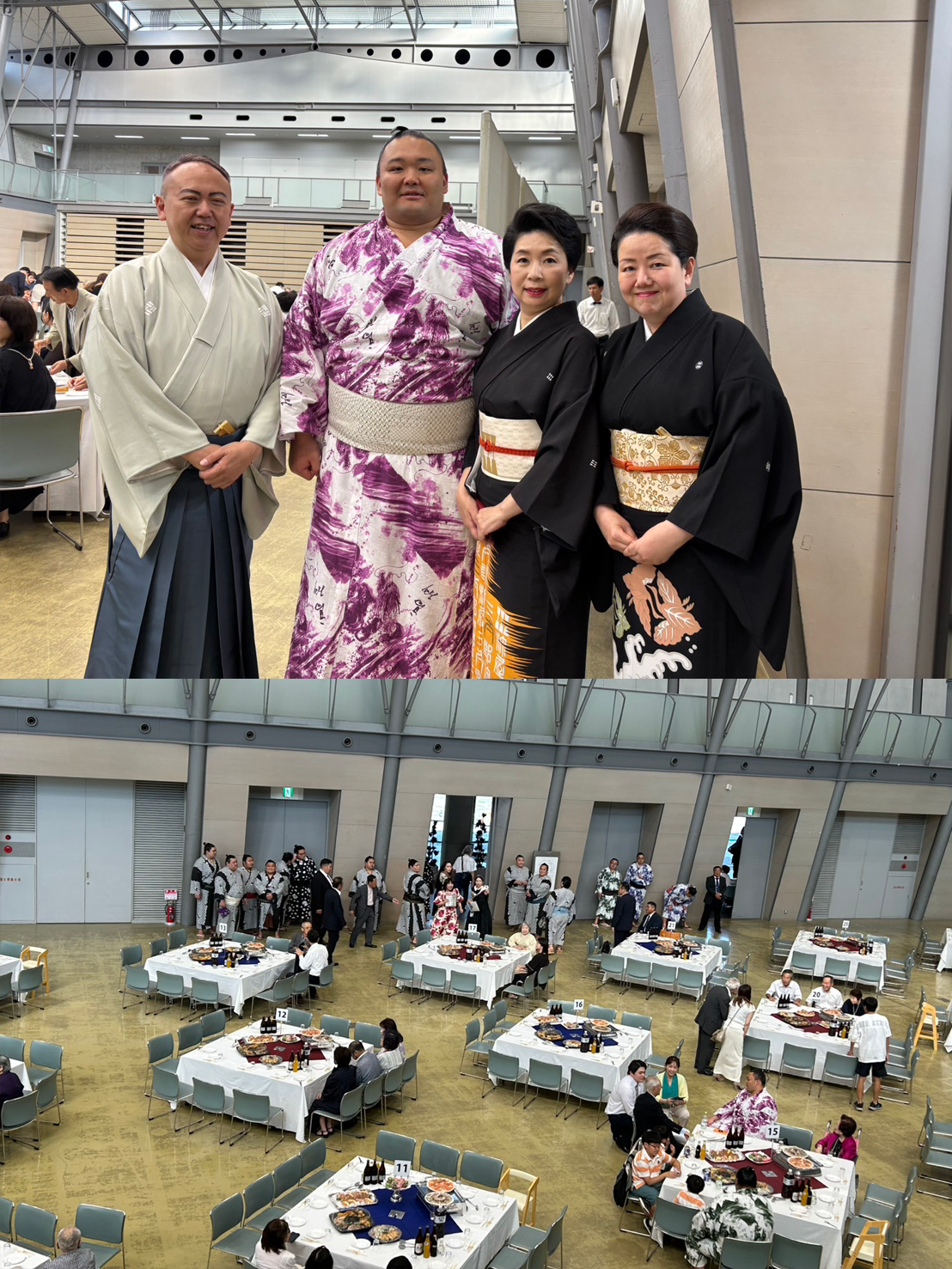 高砂部屋・尾上部屋の激励会