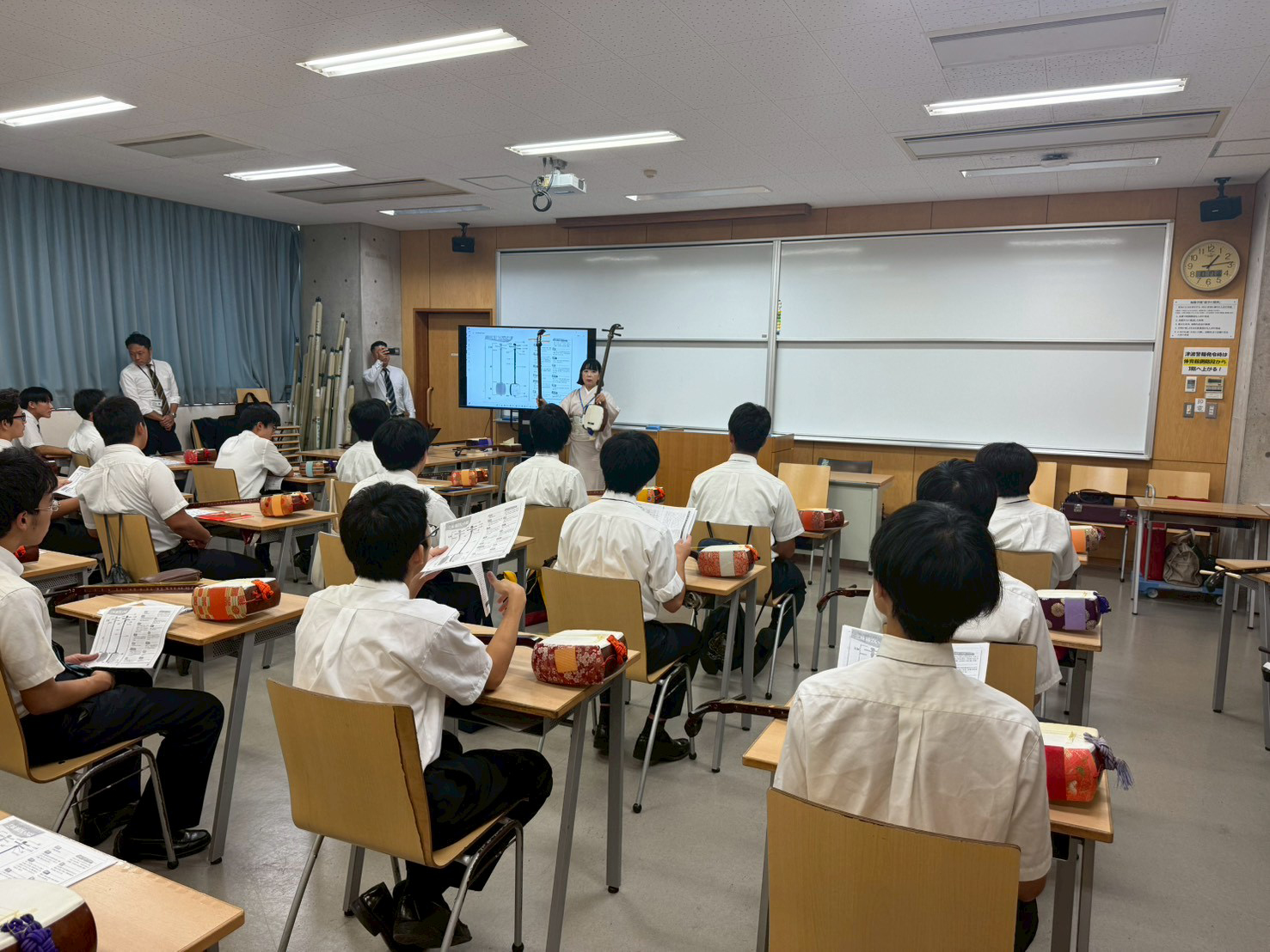 杵屋三太郎 三味線体験