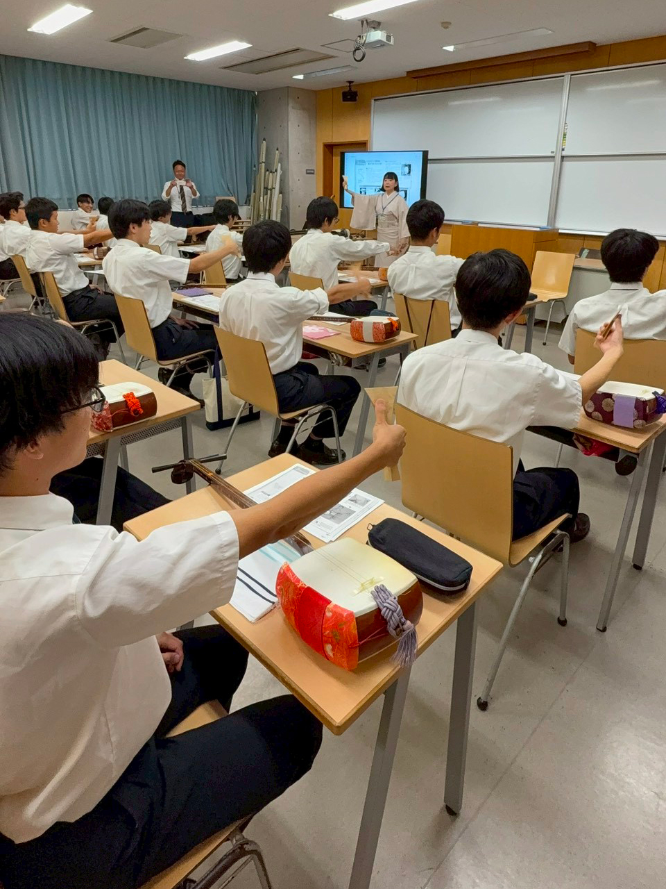 杵屋三太郎 三味線体験