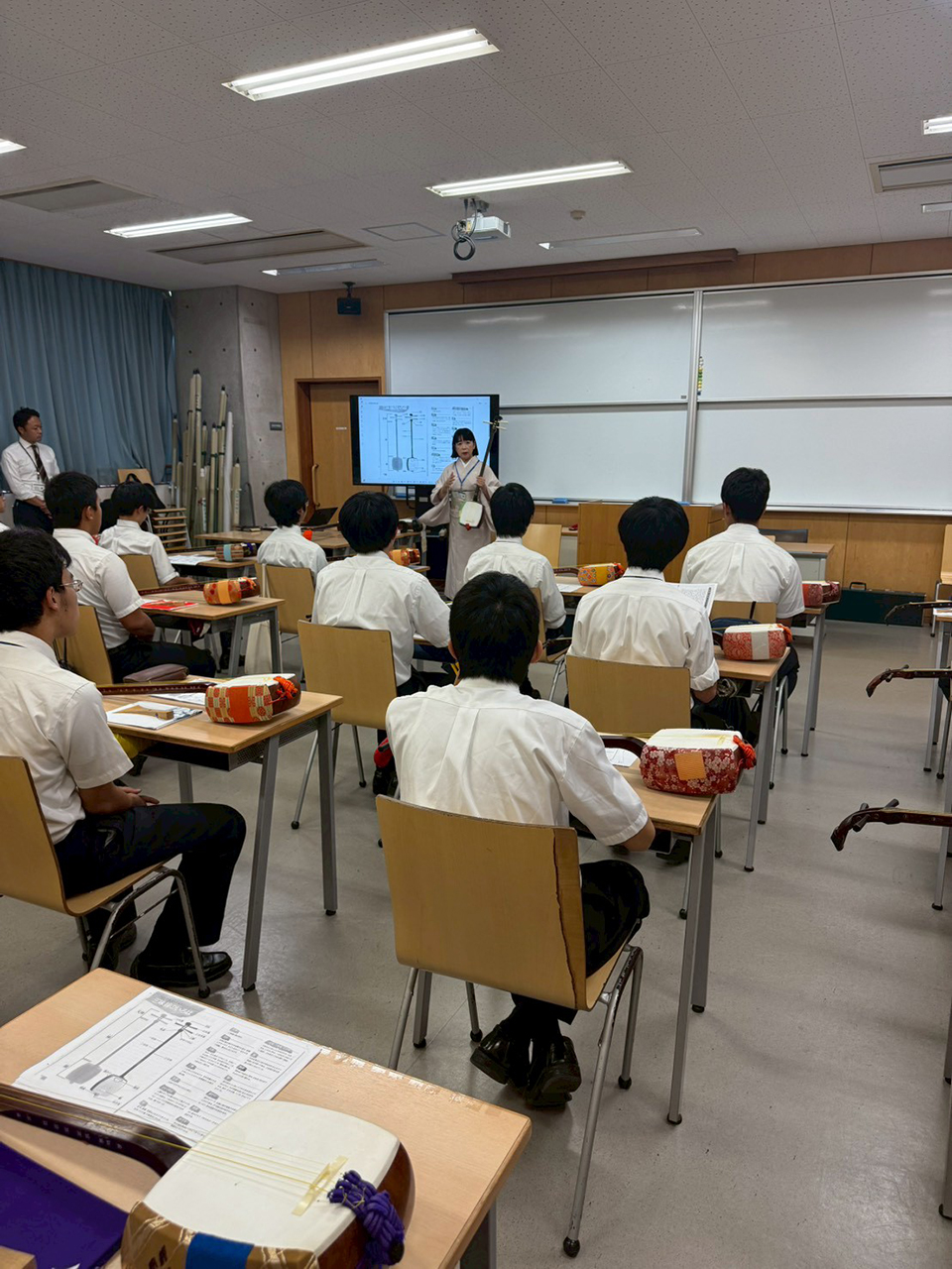 杵屋三太郎 三味線体験