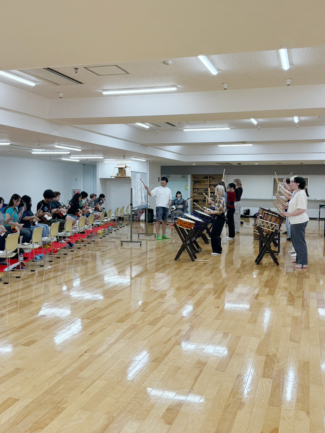 名古屋外国語大学 三味線実技講習
